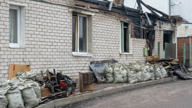 Professional Fire Damage Repair technician working in Safety Harbor, FL